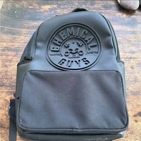 CHEMICAL GUYS BLACK LEGACY STEALTH MULTIPURPOSE BACKPACK travel school work - Picture 12 of 16